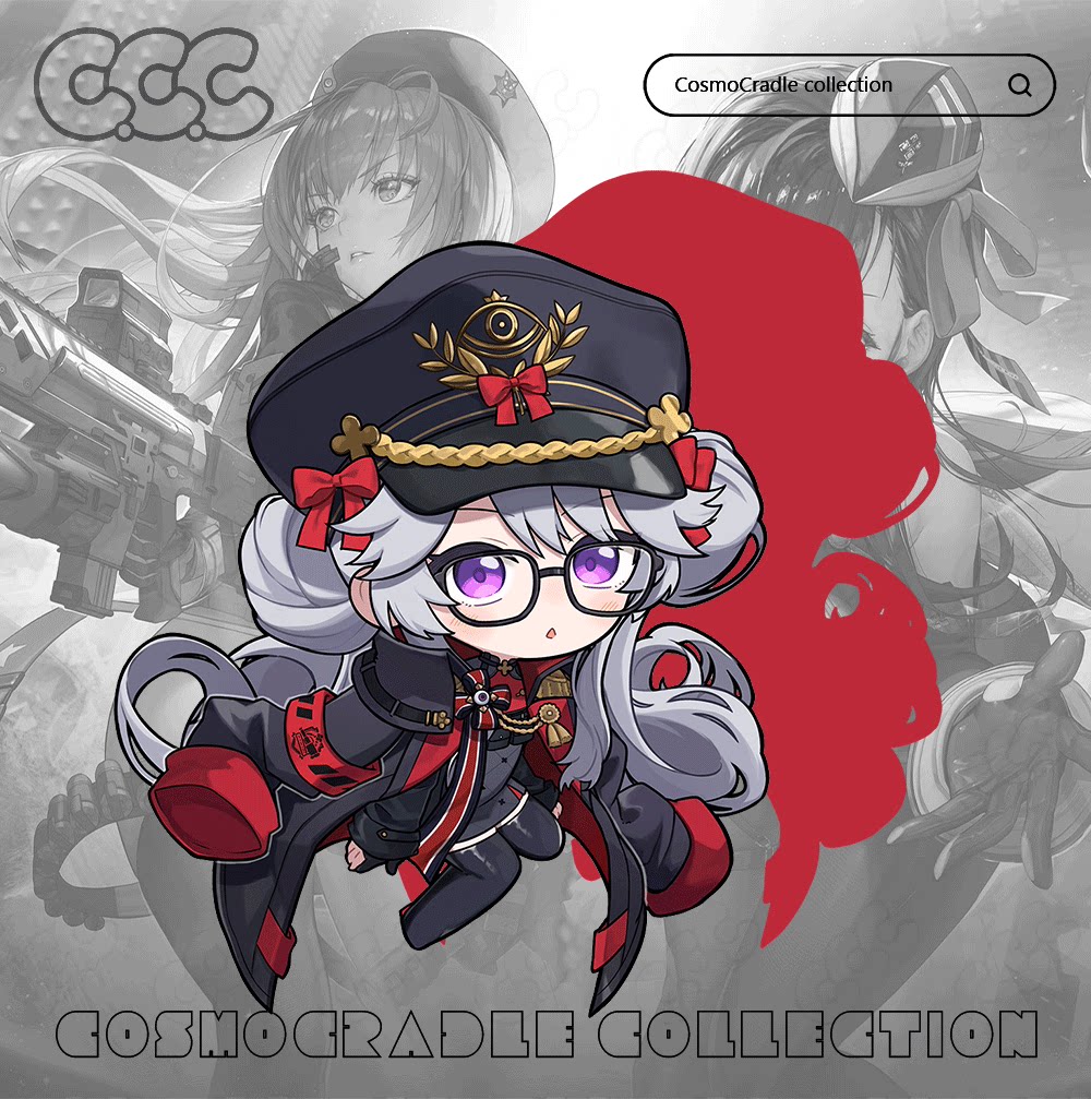 胜利女神:妮姬 阿维斯塔 UV转印防水贴纸