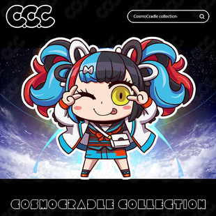 命运冠位指定 FGO Q版贴纸 清少纳言 UV转印防水贴纸