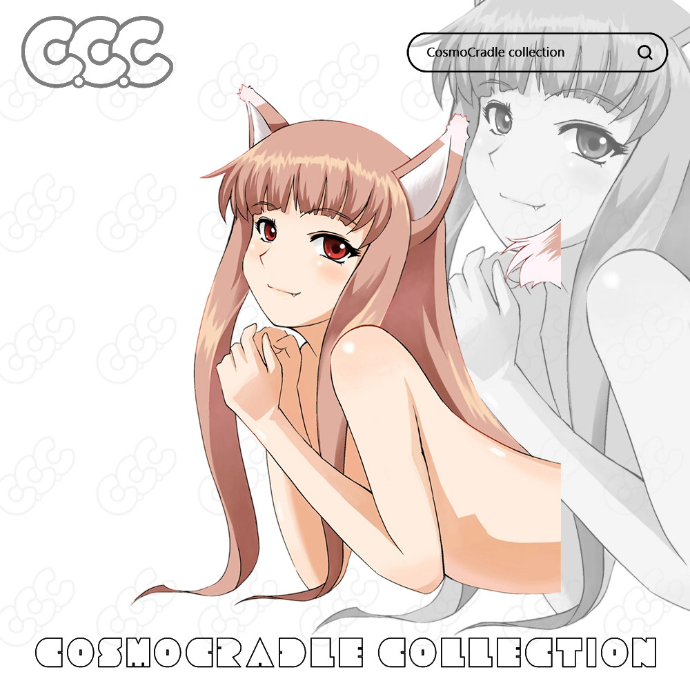 狼与香辛料 赫萝 UV转印防水贴纸