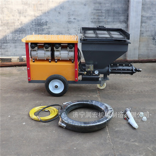 砂浆喷涂机抹墙抹灰机小型德式 多功能911型自动粉墙设备 喷涂机