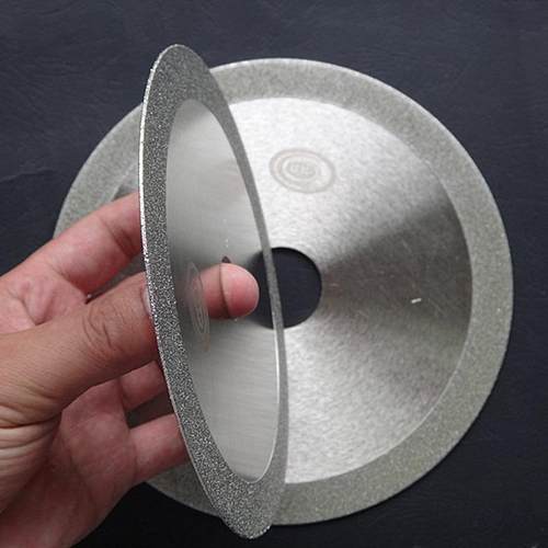 现货供应金刚石切片电镀锯片玻璃玉石切割片电磨配件砂轮片