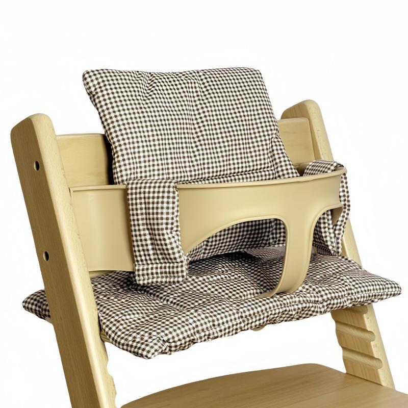 儿童成长椅坐垫餐椅垫靠垫宝宝椅垫吃饭椅纯棉垫子婴儿椅防水座垫