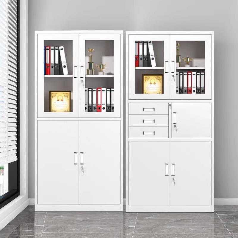 铁皮柜文件柜资料柜办公室凭证财务档案柜抽屉带锁储物柜办公橱柜