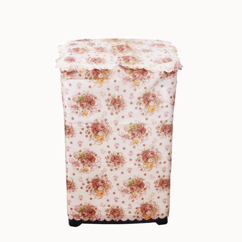 洗衣机罩 花边波轮洗衣机罩 防水防晒防尘多色多款洗衣机套