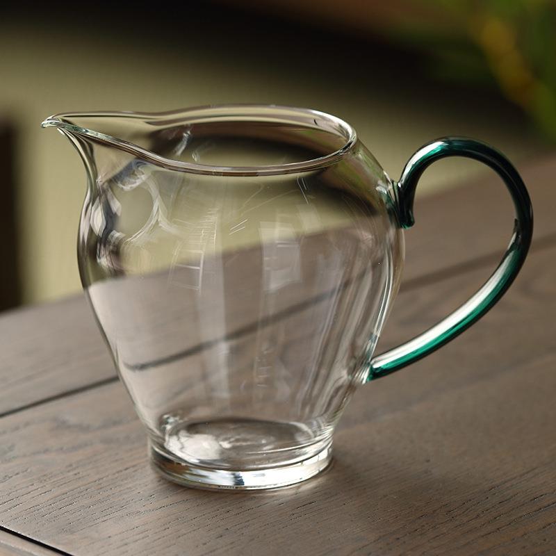 公道杯玻璃加厚耐热高档日式公杯茶道配件茶漏功夫茶具分茶器