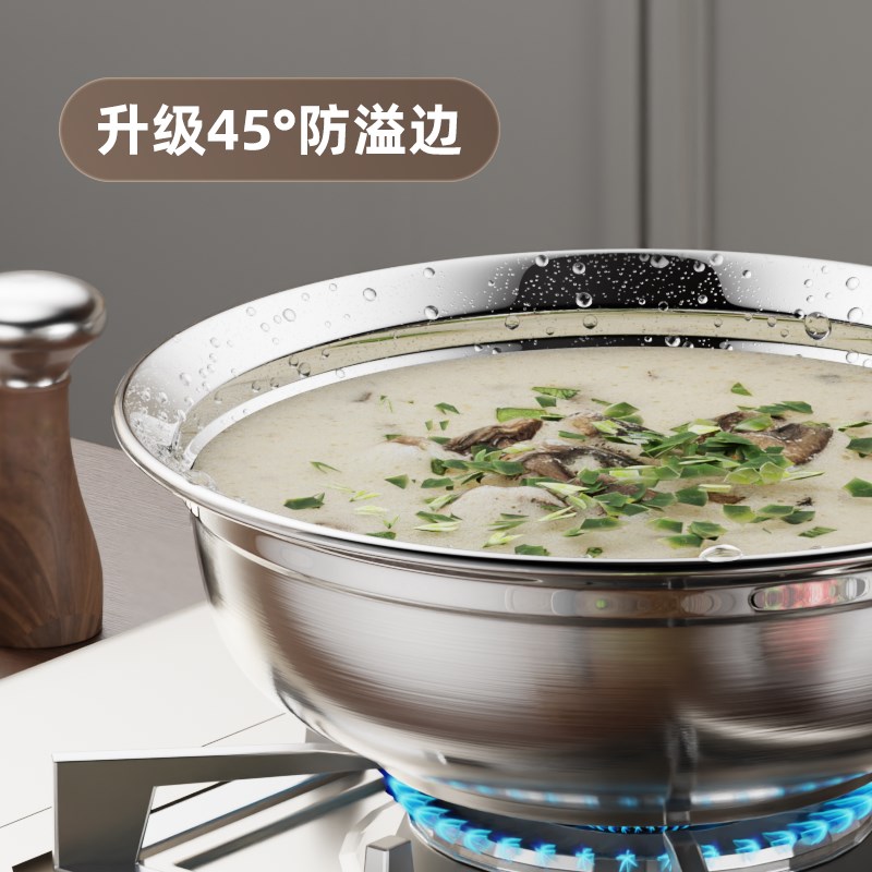 厨房316不锈钢盆家用加厚汤盆洗菜盆汤碗套装加厚饭盆和面盆