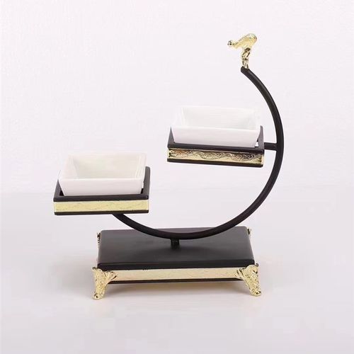 KTV摆台用品夜总会桌面不锈钢摆台摆件果盘架盘菸灰缸话筒架