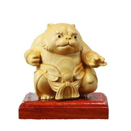 黄杨木雕十二生肖手把件工艺品鼠牛虎兔龙蛇马羊猴鸡狗猪属相摆件