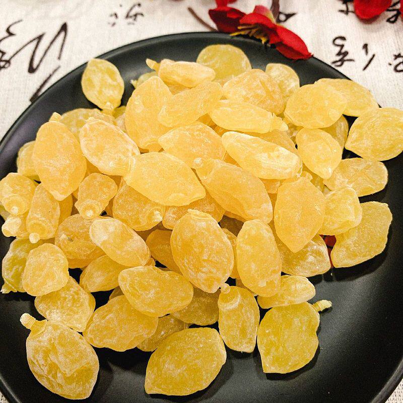 瓜子梅桃子干 黄金果  九制无核桃肉酸甜可口美味休闲零食