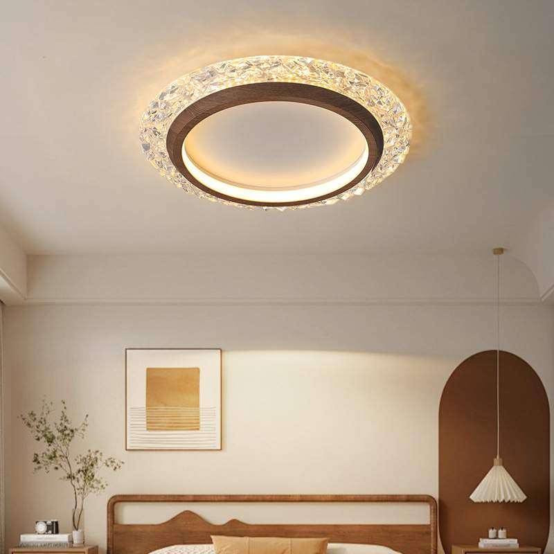 卧室吸顶灯中古侘寂风个性设计师轻奢复古风创意全光谱护眼房间灯,3C数码配件,USB灯,淘宝优惠券,粉丝福利购,淘宝优惠卷