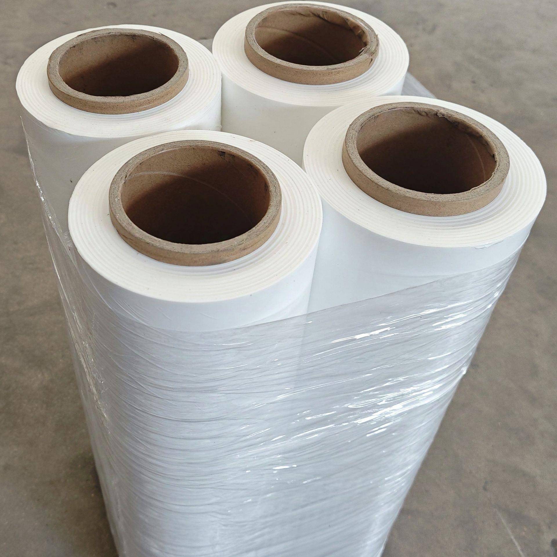 缠绕膜打包拉伸膜工业PE包膜塑料薄膜包装保护膜大卷