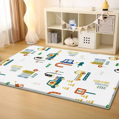 卡通加厚地铺垫客厅宝宝爬行垫儿童房防摔海绵幼儿园早教中心地垫