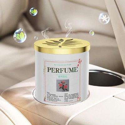 Car Solid Fragrance Can Solid Balm Aroma Diffuser For Car In