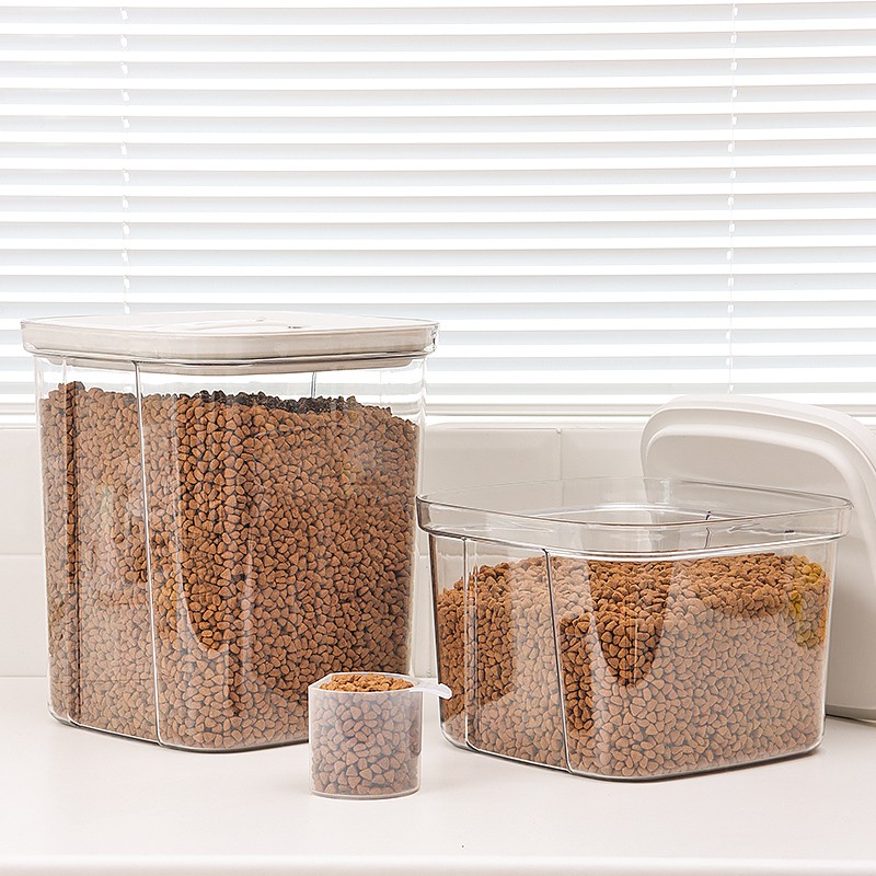 小号狗粮储存桶大号猫粮猫砂密封储粮盒宠物杂粮分装防潮收纳盒子