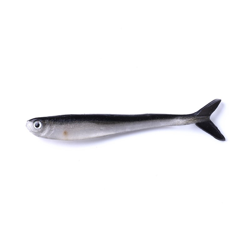 5pcs Fishing Lures Soft Bait 80mm Artificial Bait Shrimp Sal