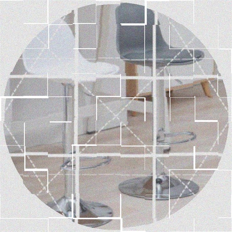 新中式高吧椅凳子吧台靠背奶茶店旋转椅网红椅圆凳子试妆椅高脚凳