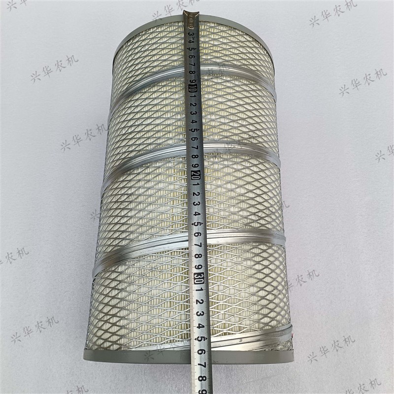 福田雷沃欧豹东方红拖拉机配件2337空气滤清器铁壳空气滤芯空滤