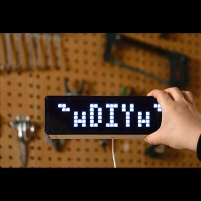 像素灯屏awtrix电子diy元件设计制作套件ESP32电子ws2812尹白猿