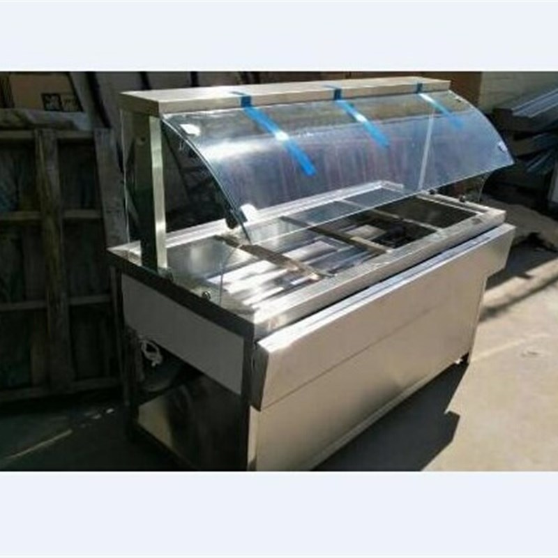 小碗玻璃罩保温售饭台保温台蒸保温菜台玻璃罩保温售饭台蒸