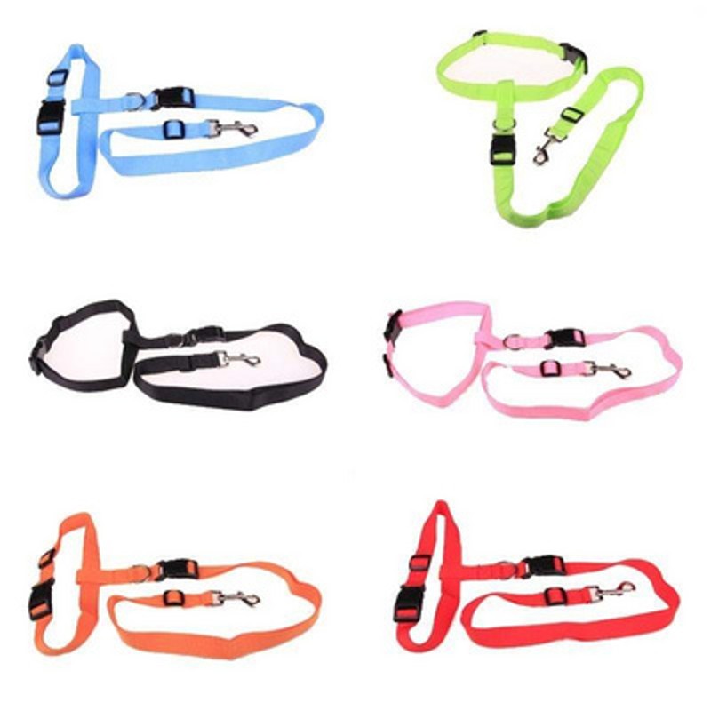 dog waist pet dog leash running jogging puppy dog lead colla