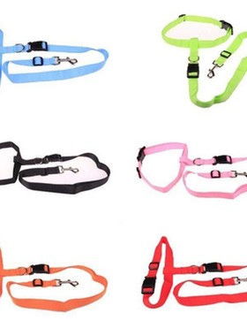 dog waist pet dog leash running jogging puppy dog lead colla