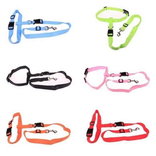 dog waist pet dog leash running jogging puppy dog lead colla