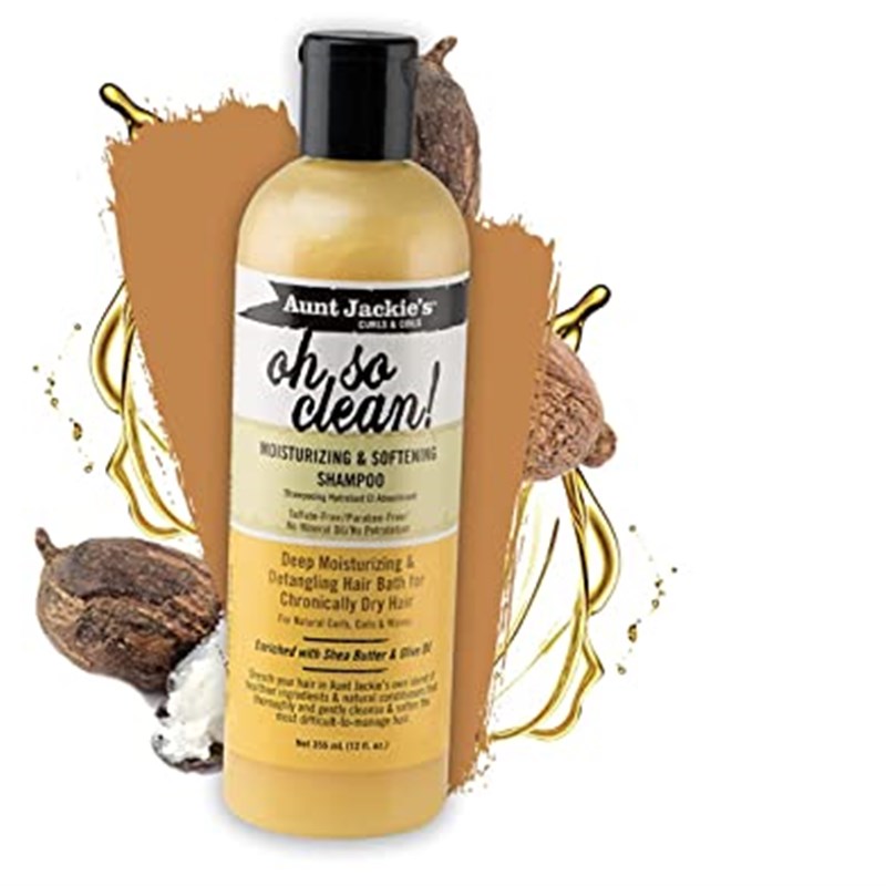 Aunt Jackies oh so clean! 6oz - Moisturizing & Softening Sh