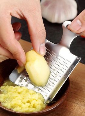 Manual Stainless Steel Ginger Grater Wasabi Grinding Plate
