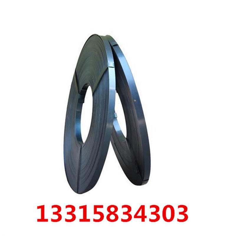 手工铁皮打包带 烤蓝铁皮打包带钢带 铁皮打包带16mm19mm32mm