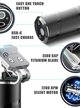 Arkam Beard Trimmer for Men - Cordless  Water-Resistant Hair