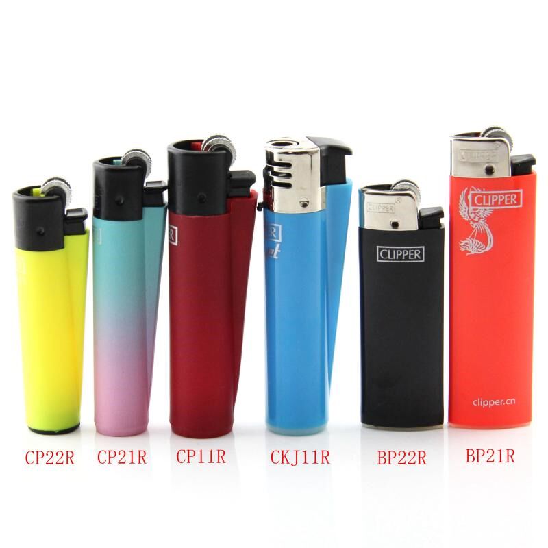 西班牙火机骷髅多图案CP22R小号尼龙火石可充气