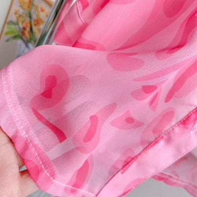 Girls Outfit Sets Summer Cool Blouse Shirt+shorts Girl Cloth