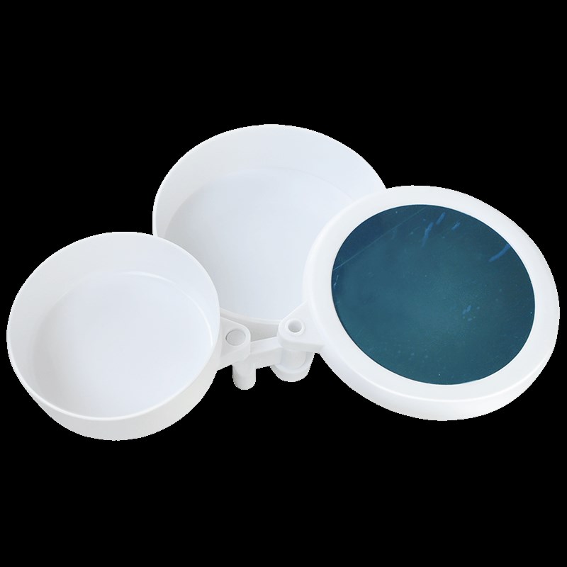 牧马人拉饵盘强磁全磁饵盘钓鱼饵料盆鱼饵盒开饵盆散炮渔具用品