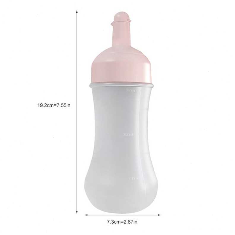 justdolife with Scale Condiment Squeeze Bottles For Ketchup