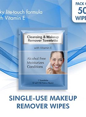 Diamond Wipes Face Cleansing and Waterproof Makeup Remover W