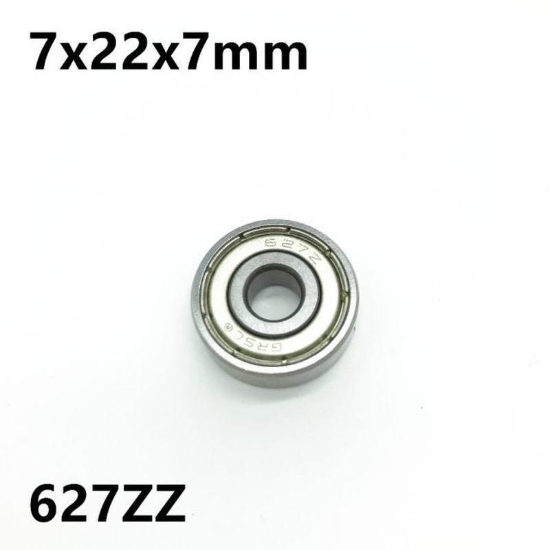 10Pcs 627ZZ 627-2RS 627-2Z R-2270ZZ 7x22x7 mm Deep groove ba