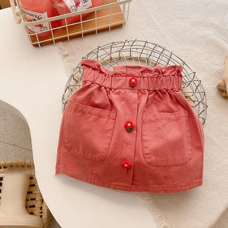 All-Match GirlS A-Line Denim Skirt Spring And Summer New
