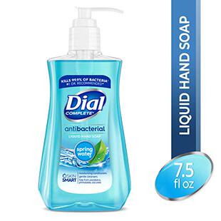 Dial Antibacterial Liquid Hand Soap  Spring Water  7.5 Fluid