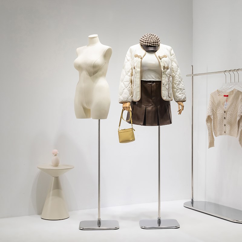 大码女装模特道具女半身胖mm大屁股人台服装店橱窗陈列展示架全身