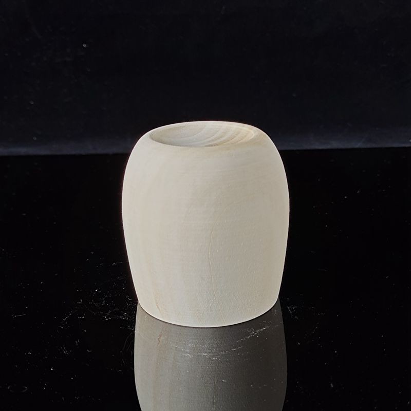 椴木胎漆器漆艺木胎大漆生漆漆画材料DIY手绘茶杯木杯可加工定做