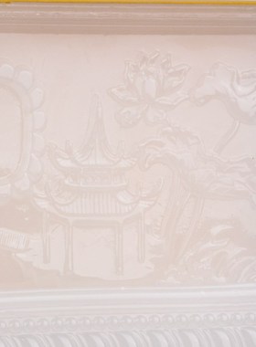 快速发货高档玉石阿富o汗玉骨灰盒寿盒棺材盒怀念男女通用殡葬用