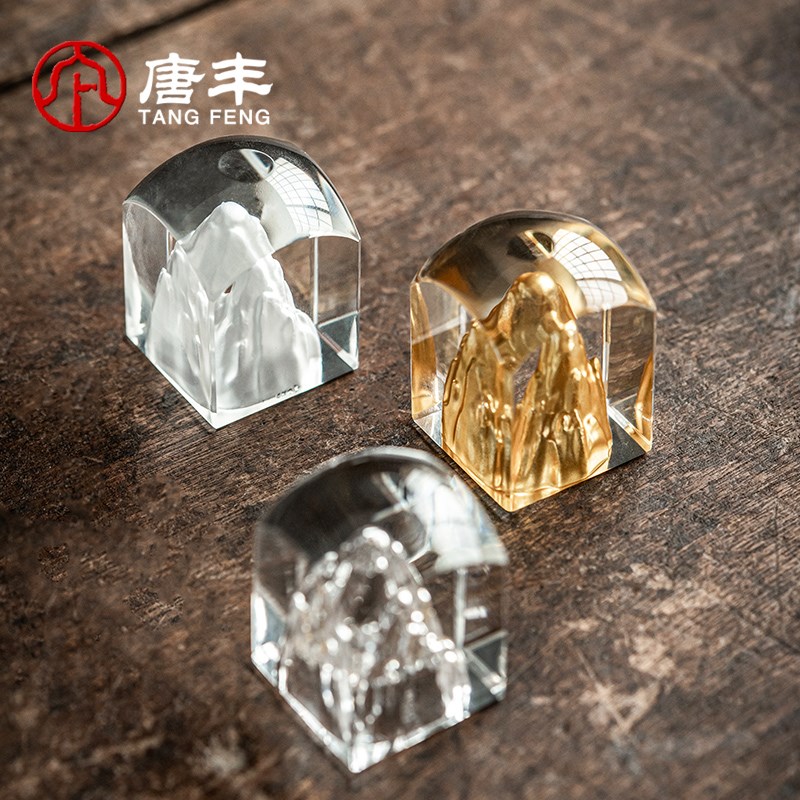 现货速发水晶磨砂茶器盖置家用功夫茶盖托玻璃茶壶架高颜值创意茶