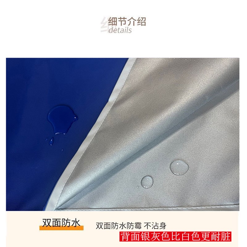 健身房更衣室浴室浴帘套装免打孔卫生间淋浴房隔断防水布帘男女半