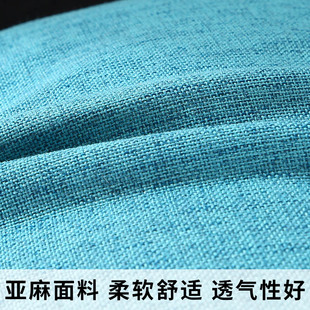 亚麻沙发靠背靠垫小靠枕30客厅40x40方形45抱枕套罩50x50cm60 70