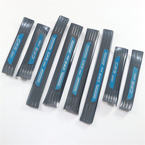 17-20款马自达CX-5门槛条迎宾踏板第二代CX5改装饰条后备箱后护板