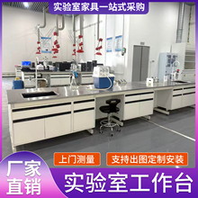 实验室钢木实验台化验室操作台全钢中央台边台PP工作台定制化学