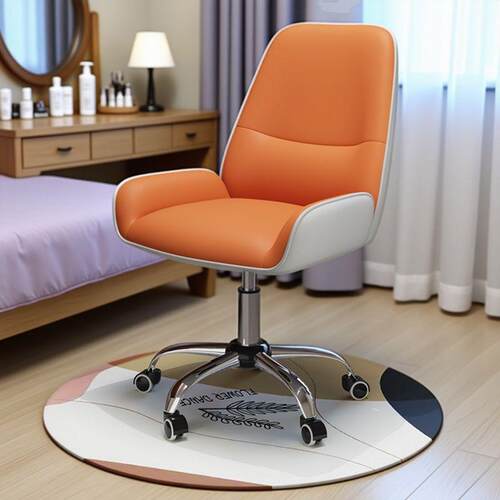 人体工12898学椅降椅滑轮椅电脑简约家用椅椅子转宿升舍靠背办公