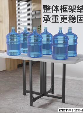 折叠桌家用小餐户型多简功能折长叠桌60755方形可移动吃饭桌子易