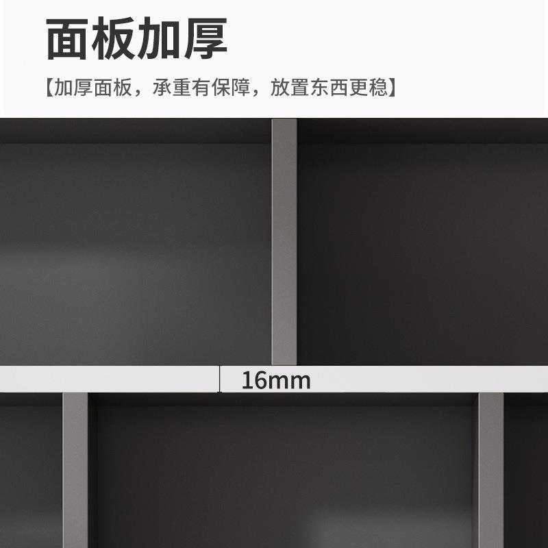 书房书架置架落地家生阅读架用多层客厅简易书柜学办公室物收ZNC