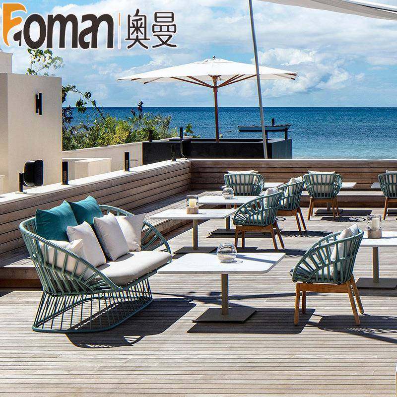 户外藤发防沙水防晒休闲庭院花园露天室外别墅民藤编沙发宿62椅家,住宅家具,户外沙发,淘宝优惠券,粉丝福利购,淘宝优惠卷